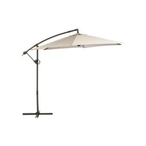 Hesperide Parasol Déporté Rond Janeiro - Diam. 300 Cm - Taupe - Publicité