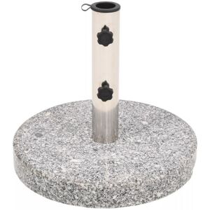 Pied Base Socle De Parasol Granite Tube En Acier Inoxydable Rond 22 Kg Helloshop26 2202092 - Publicité