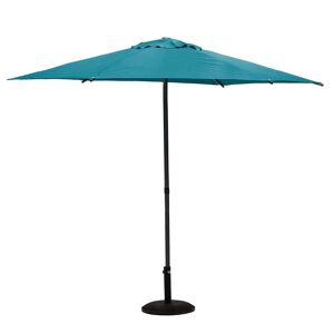 Hesperide Parasol Soya Rond - Bleu Canard - Publicité