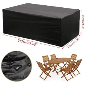 Housse De Protection Imperméable Pour Meubles De Jardin En Rotin, 210d Oxford, Pour Table, Chaise, Canapé, Anti-Poussière, Pour Patio Extérieur - Publicité