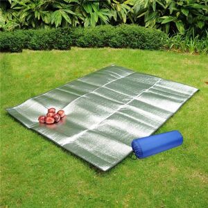 Tapis Pliable Et Imperméable En Aluminium, Accessoire De Randonnée, Grand Côté, Pique-Nique, Double Couverture, Portable, Outils D'urgence Et De Camping - Publicité