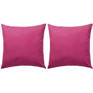 Vidaxl Oreillers D'extã©Rieur 2 Pcs 45 X 45 Cm Rose - Publicité