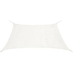 Vidaxl Voile D'ombrage Pehd Rectangulaire 4 X 6 M Blanc - Publicité