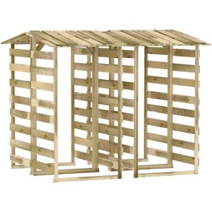 Vidaxl Pergolas Avec Toits 4 Pcs 100x90x200 Cm Bois De Pin Imprégné - Publicité