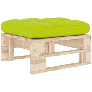 Pouf Palette De Jardin Bois De Pin Imprégné Vidaxl - Publicité