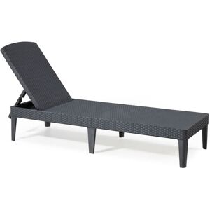 Keter Bain De Soleil Jaipur Graphite Dossier Inclinable 4 Positions Gris Anthracite - Publicité