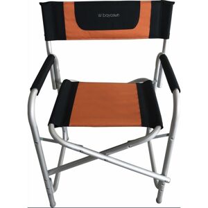 Bayasun Fauteuil Director Noir/Orange 50 X 16 X 85 Cm - Publicité