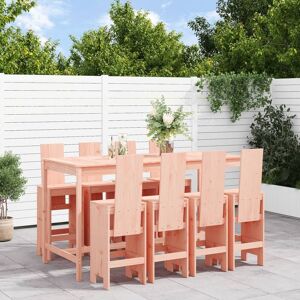 Vidaxl Ensemble De Bar De Jardin 9 Pcs Bois Massif Douglas - Publicité