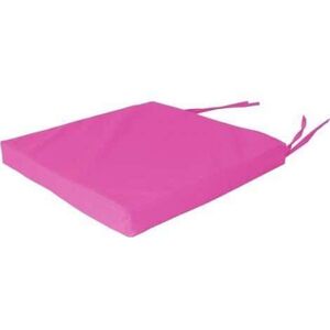 Coussin Pour Chaise De Jardin Carrã©E 38 Cm Fuchsia Confortable Et Rã©Sistant - Publicité