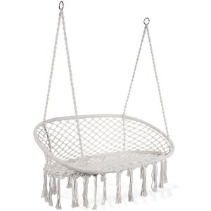 Banc Suspendu Bohème Design Macramé Balancelle 2 Places - Publicité