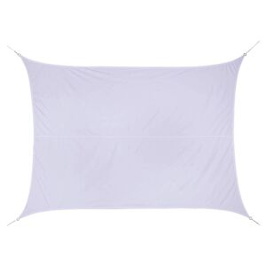 Hespéride Voile d'ombrage rectangulaire CURACAO Blanc 4 x 3 m - Polyester Hespéride