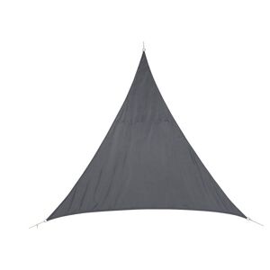 Hespéride Voile d'ombrage triangulaire CURACAO Gris 3 x m - Polyester Hespéride