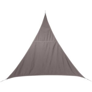 Hespéride Voile d'ombrage triangulaire CURACAO Taupe 3 x m - Polyester Hespéride