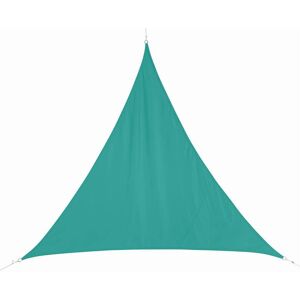 Hespéride Voile d'ombrage triangulaire CURACAO Émeraude 3 x m - Polyester Hespéride