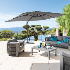 Hespéride Parasol déporté rectangulaire ÉLÉA avec toile Sunbrella® 4 x 3 m - Aluminium, Acier Ancien prix : 649€ Hespéride