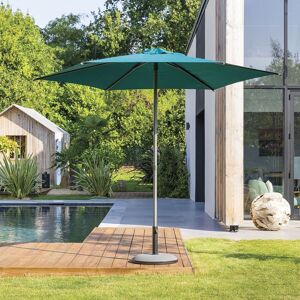 Hespéride Parasol droit rond inclinable SOYA Bleu canard 2,7 m - Acier, Polyester Ancien prix : 39,99€ Hespéride