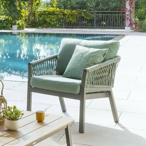 Hespéride Fauteuil de salon jardin ORIENGO Olive   Graphite Aluminium, Acrylique - Ancien prix : 229€ Hespéride