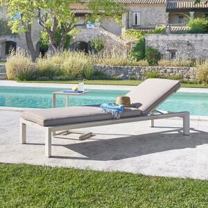 Hespéride Lit de piscine ÉVASION Argile Aluminium traité époxy, Texaline, Polyester Hespéride