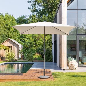 Hespéride Parasol droit carré SOYA Blé 2,5 x m - Acier, Polyester Hespéride