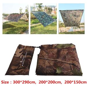 Bâche d auvent de Camouflage pour Sports de plein air, pour Camping, randonnée, pêche, pliable, imperméable, Durable, abri Portable, couverture de tente pare-soleil - Publicité