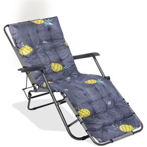 Banggood Coussin de remplacement doux pour chaise longue de jardin ou transat - Publicité