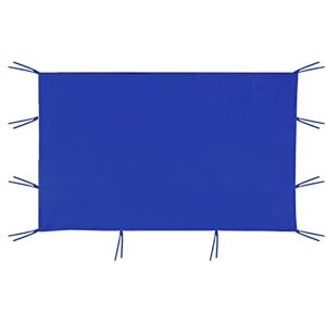 jackfru Panneaux latéraux de tonnelle 3 x 2 m -Tissu Oxford 210D Imperméable Protection Contre Les Regards indiscrets Bâche latérale de Rechange pour tonnelle, bâche latérale à Un Seul côté (Bleu) - Publicité