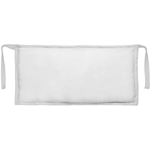 Ferocity White Blanc Coussin Appui-tête pour transats en Bois 45 x 25 cm Coussins hydrofuges en Polyester de Haute qualité avec Rembourrage en Flocons de Fibres Creuses de Polyester [144] - Publicité