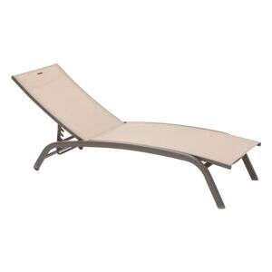 Hespéride Chaise Longue bonao en Aluminium traité avec époxy Lin & Tonka, Multicolore, Taille Unique - Publicité