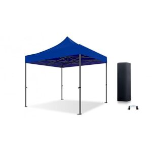 ACTIEXPRESS Barnum, Tonnelle Professionnelle 3X3, 3X4,5, 3X6 Structure en Fibres de Verre 55mm Toit 450g/m² (Bleu, 3X3) - Publicité