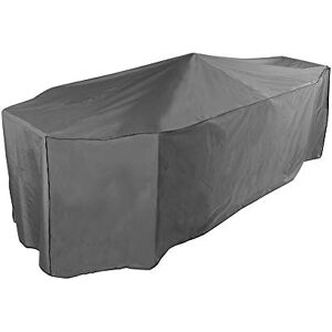 Bosmere NP030 Housse rectangulaire de mobilier de Jardin 6 Places Gris 270x180x90 cm Gris - Publicité