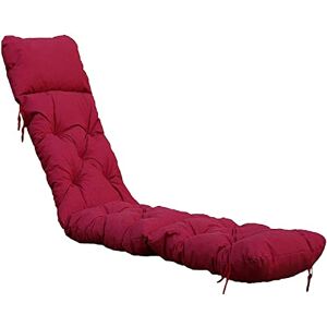 Ambientehome Coussin d'assise pour Chaise Longue Rouge 195 x 49 cm - Publicité