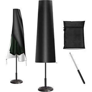 ONEVER Housse de protection pour parasol déporté 190 cm Oxford Résistant aux intempéries, aux UV, au vent et à la neige - Publicité