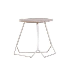 Stylefurniture Table d'appoint, Bois, Weiß, 42 x 47 x 50 cm - Publicité