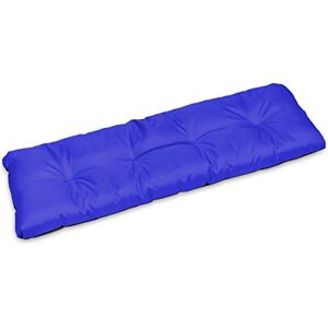 SuperKissen24. Coussin Dossier pour Banc de Jardin Canapé 120x38 cm Intérieur/Extérieur – imperméable Bleuet - Publicité