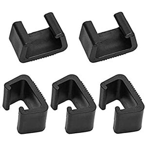 CZlinOduMMX Clips de fixation pour meubles de jardin en rotin Osier Pinces à Meubles Plastique Pinces à Canapé en Rotin Connecteur De Canapé pour meubles de jardin, canapé, patio, meubles 5 Pcs(Noir) - Publicité