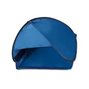 lerwliop Tente de Plage extérieure Portable auvent Pare-Soleil Portant auvent Protection de la tête tentes personnelles abri pour la randonnée, Bleu, L - Publicité