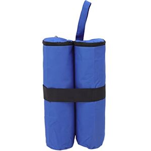 OUKENS Sac De Sable De Tente, Sacs De Poids D'auvent Robustes, Sac De Poids De Tente à Crochet Et Boucle, Sacs De Sable Fixes pour Tentes Extérieures, Parasols(Bleu) - Publicité