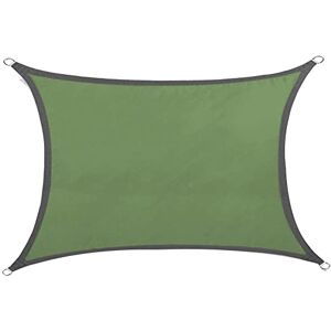 Dasertoe Voile D'Ombrage Auvent 2 X 3 MèTres pour Terrasse ExtéRieure, Voile D'Ombrage Rectangulaire pour de Jeux de Jardin (Vert) - Publicité