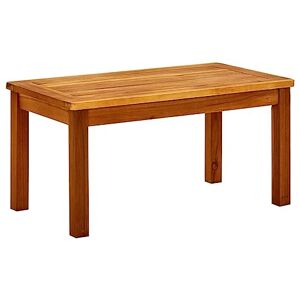 vidaXL Table basse de jardin 70x40x36 cm Bois solide d'acacia - Publicité