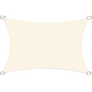 GEBIN Voile D'ombrage Rectangulaire/Triangulaire De 18 Tailles,Toile Ombrage,Résistant Aux Intempéries, Durable,Rayons UV, Parfait pour La Cour De Jardin en Plein Air. (3 * 4m,Beige) - Publicité