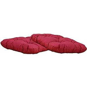 Ambientehome Lot de 2 Coussins de siège Rouge 50 x 50 x 8 cm - Publicité