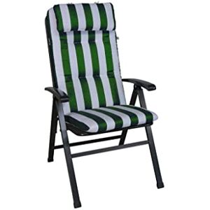 Angerer Coussin pour Chaise 50 x 120 cm avec Oreiller, Design Vert-Blanc (sans Chaise) - Publicité