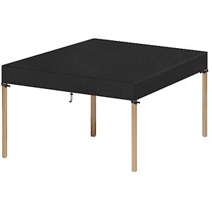 VANSHEIM Housse Protection Table de Jardin Plateau Housse Table de Jardin Housse de Protection Salon de Jardin Bache pour Table de Jardin Protege Table Exterieur Impermeable Anti UV 140x140x15cm - Publicité