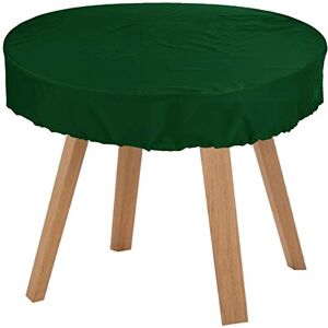 KaufPirat Premium Housse de Protection pour Table Ronde Ø 140x15 cm Mobilier de jardin housse de table de jardin couvercle de protection couvrant couverture 900 D 500 gr ml 6000 mm étanchéité Vert Sapin - Publicité