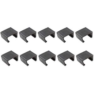 Cabilock 10 Pièces Canapé Connect Pinces pour Patio Coupe Canapé en Osier Plein Air Chaise Canapé Alignement Attaches Clips Connecteur Module Canapé Patio Meubles en Rotin Noir B - Publicité