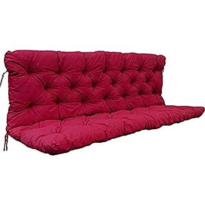 Ambientehome Lot de 1 Coussins pour Banc Rouge 150 x 98 x 8 cm - Publicité