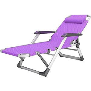 YMURAL Chaise Longue pour extérieur inclinable, Pliable, zéro gravité, Chaise de Jardin avec Oreiller pour Adultes, Plage, Bain de Soleil, Support : 600 LB, Jaune-Rose - Publicité