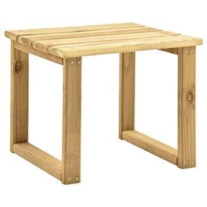 LARRYHOT Table de transat 30x30x26 cm Bois de pin imprégné Mobilier de Jardin,Tables de Jardin,Vert - Publicité