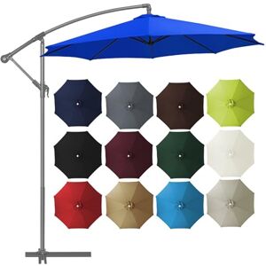 AYSMYGS Housses De Rechange Pour Parasol, Toile De Remplacement Pour Parasol, 2m/2.7m/3m, 6 Côtes/8 Côtes, Toile De Remplacement Pour Parasol De Jardin, Patio, Cour, Plage, (Size:2.7m/6 rib,Color:Jaune) - Publicité