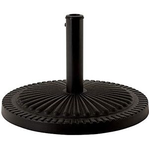 garden mile Base de Parasol de Jardin Solide, Durable, résistant aux intempéries, Support de Parasol réglable pour terrasse, Jardin Noir (14 kg) - Publicité